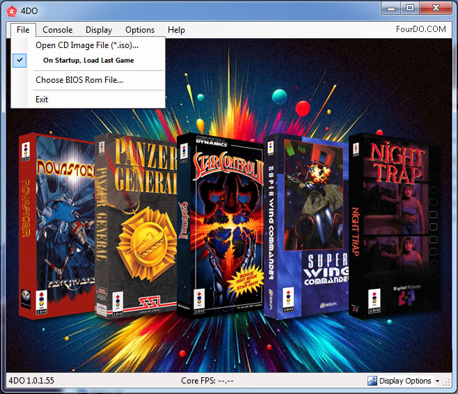 4DO Open 3DO ISO Emulator