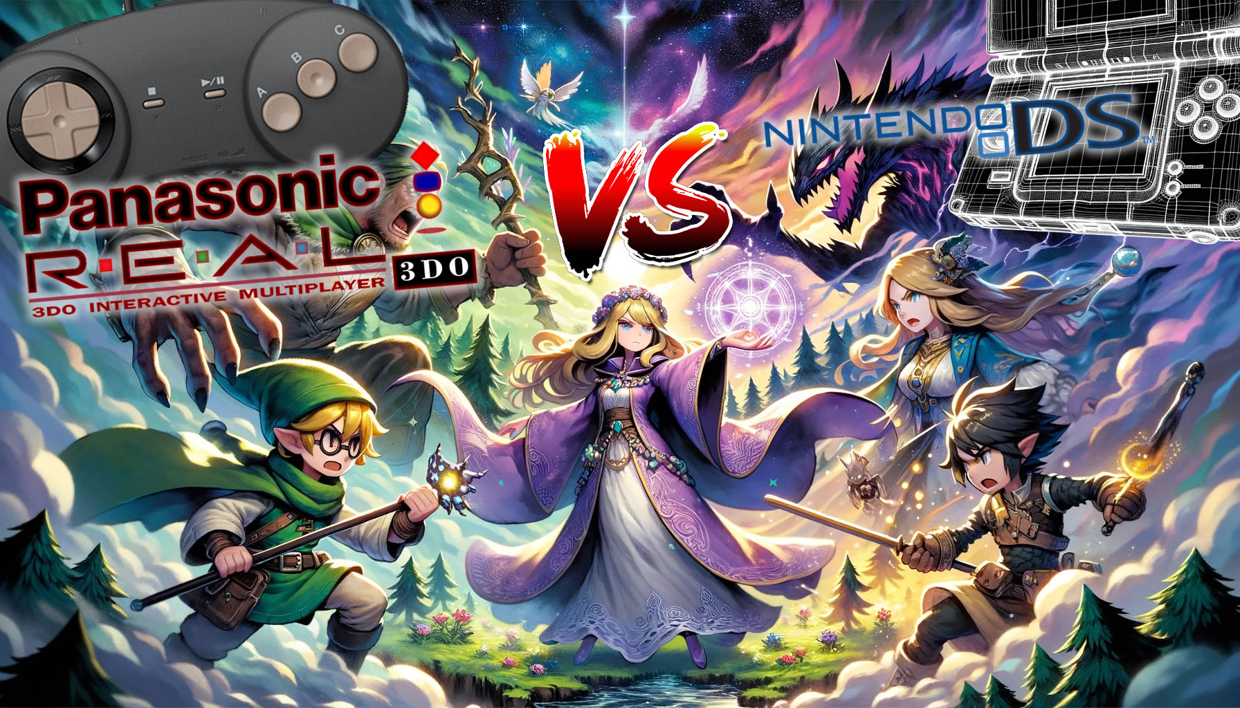 Panasonic 3DO vs Nintendo DS Emulator